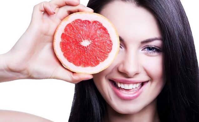 grapefruit je najlepšie ovocie na chudnutie